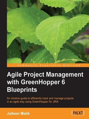 cover image of Agile Project Management with GreenHopper 6 Blueprints